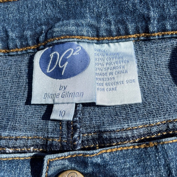 Diane Gilman beaded leg jeans - Picture 4 of 4